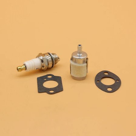 Drivstoffilter Tennplugg Pakningssett Passer Partner 350 351 Mcculloch Mac 335 435 440 Hage Gass Motorsag Reservedeler~00541