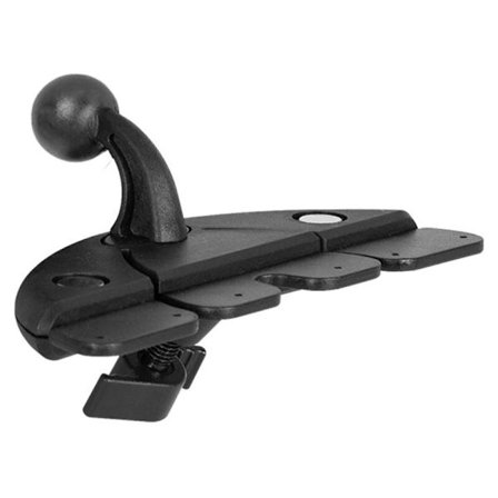 Utskiftbar bil GPS-holder CD-spor montering for Apple Carplay bærbar bilradio balladapter biltelefonholder CD-sporadapter for Carplay-skjerm