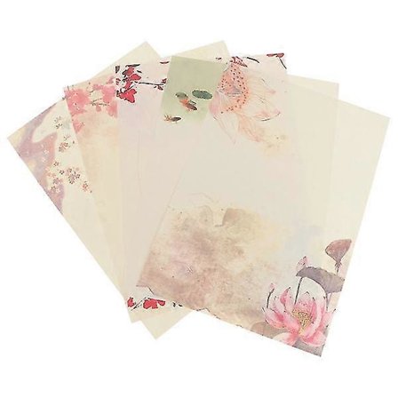 40 st Tryckta Anteckningspapper Skrivset Student Skrivpapper