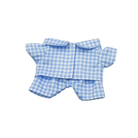 Dukkeklær skjorte BLÅ