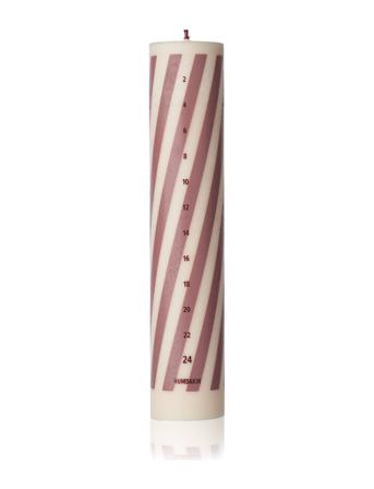 Christmas Candle - Shell Home Decoration Christmas Decoration Advents Candles Multi/mønstret Humdakin