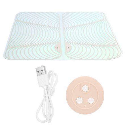 Genopladelig Smart Button Control EMS Fodmassager Pad Elektrisk Fodmassage Stimulator