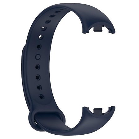 Justerbar silikonrem för Mi Band 8 Smartwatch Armband Armband Bältesögla