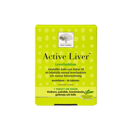 New Nordic Active Liver 90 tabletter