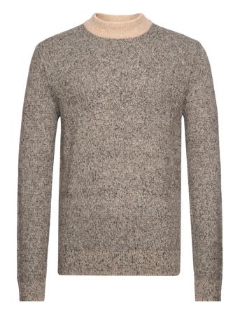 Jcospace Knit Mock Neck Sn Patterned Jack & J S