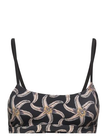 Printed Bikini Top Black Scotch & Soda