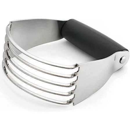 Enkel håndholdt kagedejsdeler til bagning - Med håndtag - Robust dejskærer og -blander til blanding af smør, mel osv.