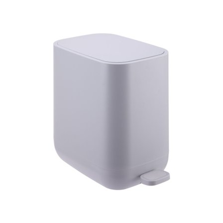 7L fyrkantig pedalhink i plast – mjukstängande lock