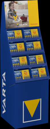 VARTA Floor display 98700 4903/06 4+4 -88