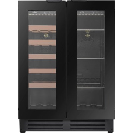Witt WCBC6082-2BG vinkøler, 20 flasker, 2 zoner - Sort | KitchenOne