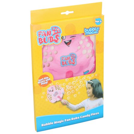 Kuplasarja tuulettimella - Fan bubs Candy Floss