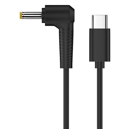 20V 4.0 x 1.7mm USB-C - DC-sovitinkaapeli reitittimille, kameroille, TV-boksille, pöytälampuille PVC-virtajohto Conve Db