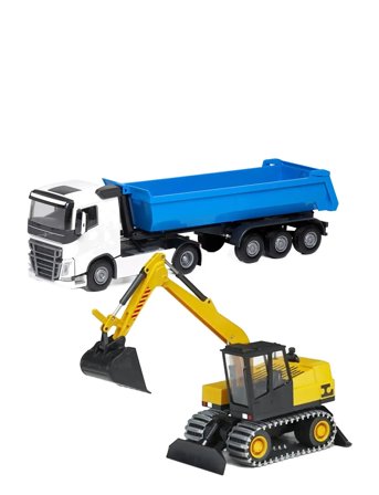 EMEK Volvo Semitrailer & Grävmaskin - Multi/patterned - ONE SIZE