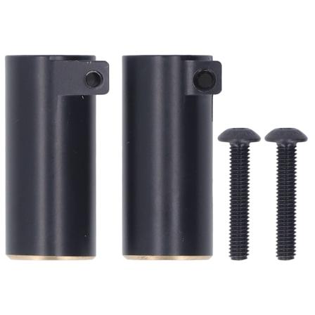 RC Bil Bakaksel Adaptere Messing 1:10 Fjernstyrt Biler Motvektdeler for Axial SCX10 II AR44 1/10