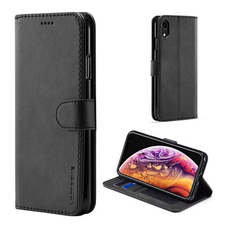 LC.IMEEKE iPhone Xr flip etui - Sort