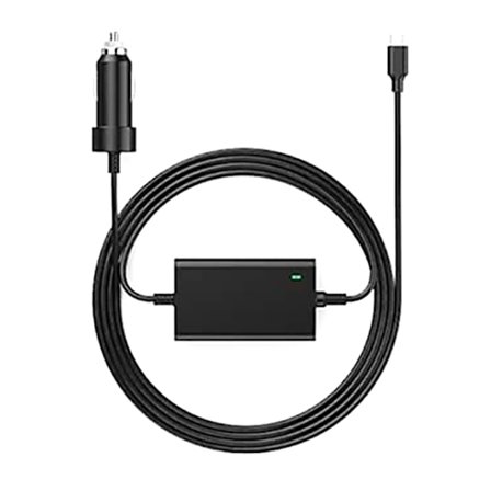 12-24V indgang til 20V5A udgang 100W Type C biloplader til bærbare computere og tablets