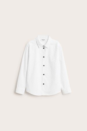 Kappahl | Prikkete skjorte | Hvit