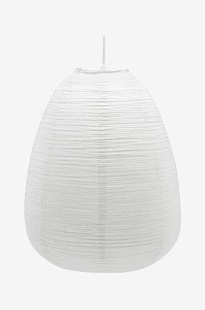 Jotex - Takskjerm Maki, 43 cm White mdf / metall - Kjøp Lampeskjermer hos Jotex