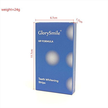 7 par whitening strips v34, kraftig bleking og flekkfjerning, lysner tennene.