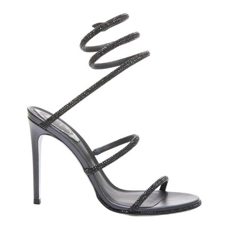 René Caovilla, Sandals Zwart, Dames, Maat:40 EU