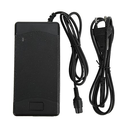 KUGOO M4 M4PRO 10-tums Scooter Laddare, 54.6V 2A Flygplanshuvud Laddare med 3 Hål, EU-kontakt