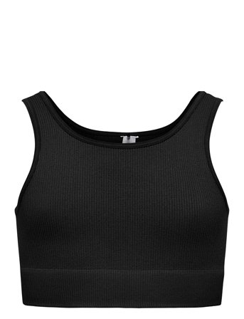Onpjaia Life Un Sl Seam Short Top Girls Black Only Play