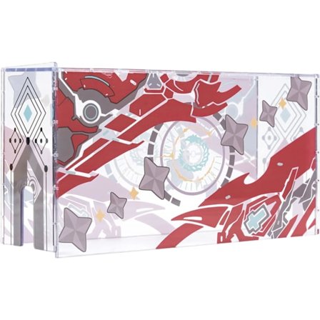 Akryylinen pölysuoja läpinäkyvä pölysuoja yhteensopiva Nintendo Switch/Switch OLED -lataustelakan kanssa,