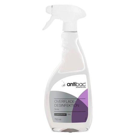 Antibac Overfladedesinfektions Spray 75 % 750 ml, Tøj & Bolig, Husholdning, Rensning & Desinfektion