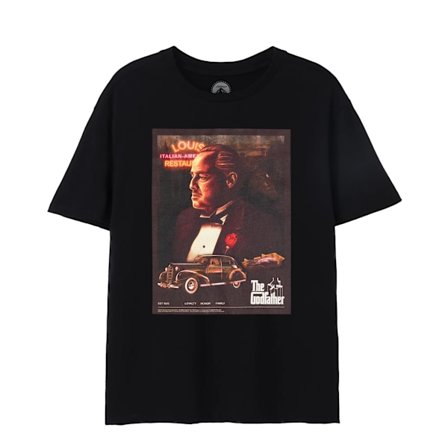The Godfather Mens Italian Restaurant T-Shirt XXL Svart