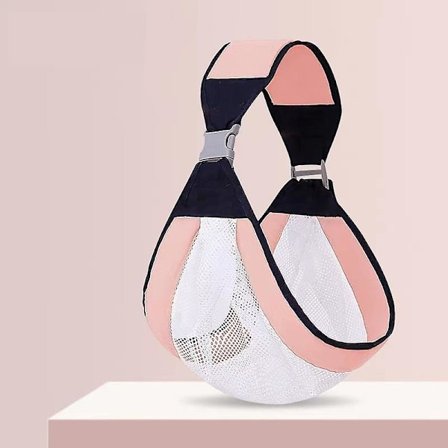 Baby Sling Bæreseler, Justerbar Baby Holder Bæreseler, Baby Halvpakket Sling Hoftebæreseler, En Skulder Arbeidsbesparende Lett