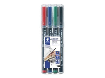 Staedtler OH-penna Lumocolor SF P 4-set