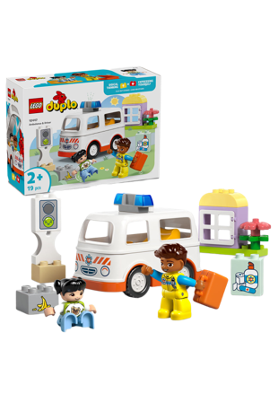 LEGO DUPLO Ambulans och förare Byggsatser Unisex ONESIZE