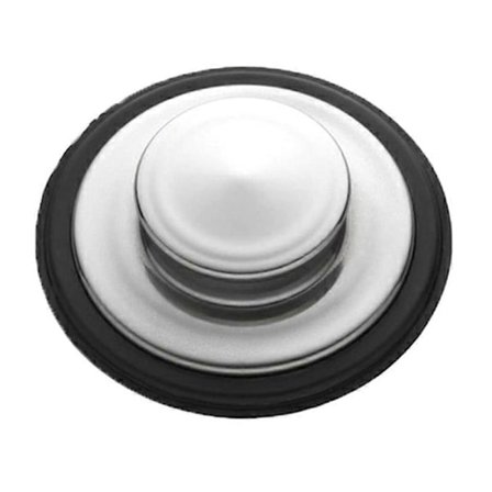 Vaskestopper for avfallskvern med gummipakning, forhindrer skade og holder vann i vasken