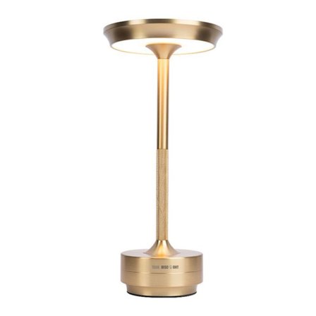 Pöytälamppu - TD - 130mm - Alumiini + Akryyli - Kosketussäätö - 3 valon sävyä