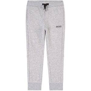 Kids - BOSS Grey Logo Sweatpants 10 Years - Bottoms - 10 years - Grey - Junge