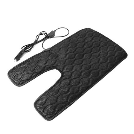 Bilbarnstol Värmesitsöverdrag Värmedyna USB Värmare för Barn 12V Medium Svart