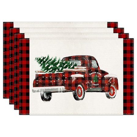 Sne vinter dækkeserviet sæt, sæsonbestemt jule dækkeserviet, til fest køkken spisebordsdekoration