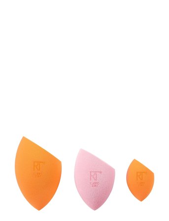 Real Techniques Real Techniques Ultimate Sponge Trio - Orange - ONE SIZE