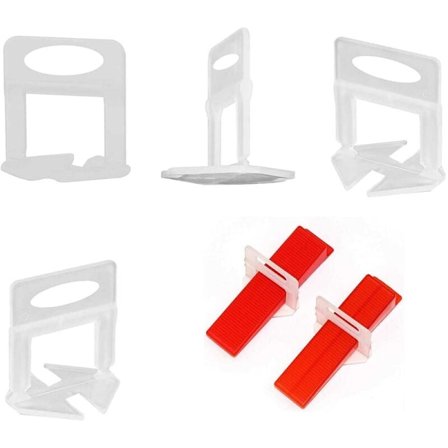 Laatoitusjärjestelmä - 100 kiinnitysklipsua (2 mm) KLB