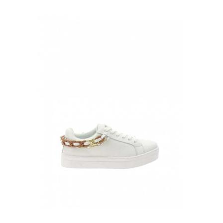 Liu Jo Sneakers With Jewel Chain Hvid, Dame, Størrelse: 36 EU