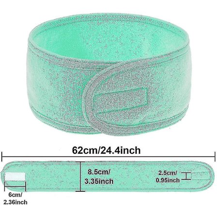 4 stk Spa Hodebånd. Sminke Hårbånd. Elastisk Terry Klut Hodebånd For Sport