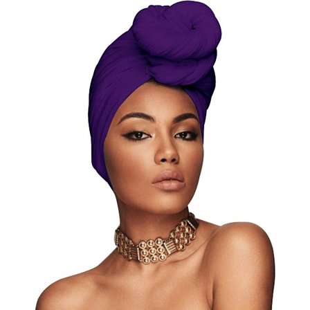 Stretch Jersey Turban Huvudbonad, Urban Hårscarf