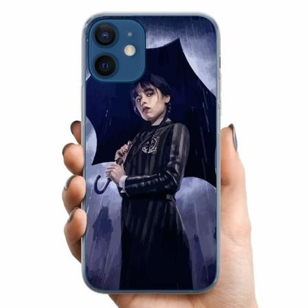 Apple Iphone 12 Mini Tpu Mobilskal Wednesday Addams