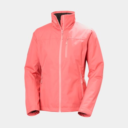 Veste de quart Helly Hansen Crew Midlayer 2, Sunset Pink, femme, XXX-Large