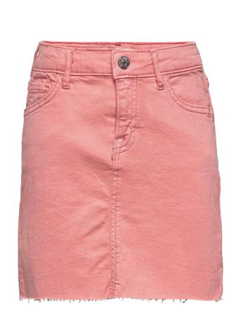 Konamazing Colored Skirt Pnt Dresses & Skirts Skirts Denim Skirts Rosa Kids Only