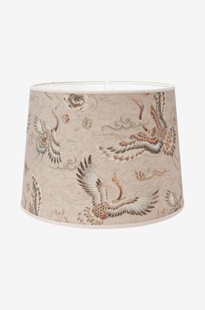 PR Home - Lampskärm Sofia Heron 40 cm - Beige - Lampskärmar - Från Homeroom