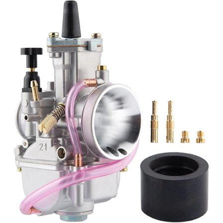 Kompatibel med Karburator 21mm Performance Karburator til 50cc til 100cc 2T 4T Motorcykel Dirt Bike Mini Bike ATV Scooter Knallert med Karburator 
