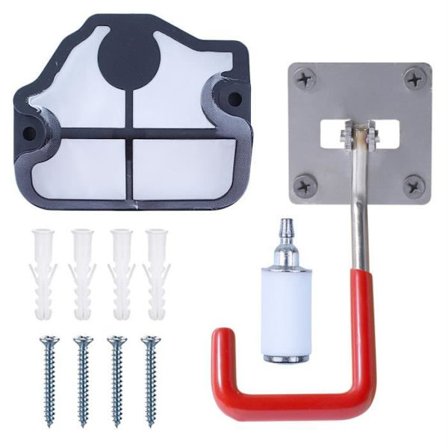 Kompatibel med Husqvarna Gass Drivstofffilter Tennplugg Veggkrok 36 41 137 137e 141 141le 142e