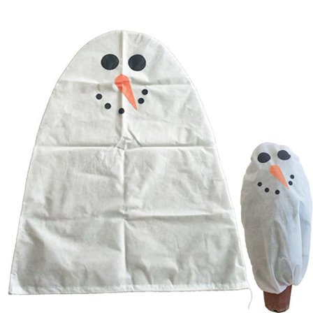 2 st Julväxt Köldskydd (Snögubbe morot), 90 cm