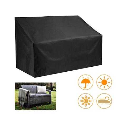 Havebænksbetræk Vejrbestandigt Beskyttelsesbetræk 2/3/4 Sæders Bænk Havemøbelbetræk[DS]